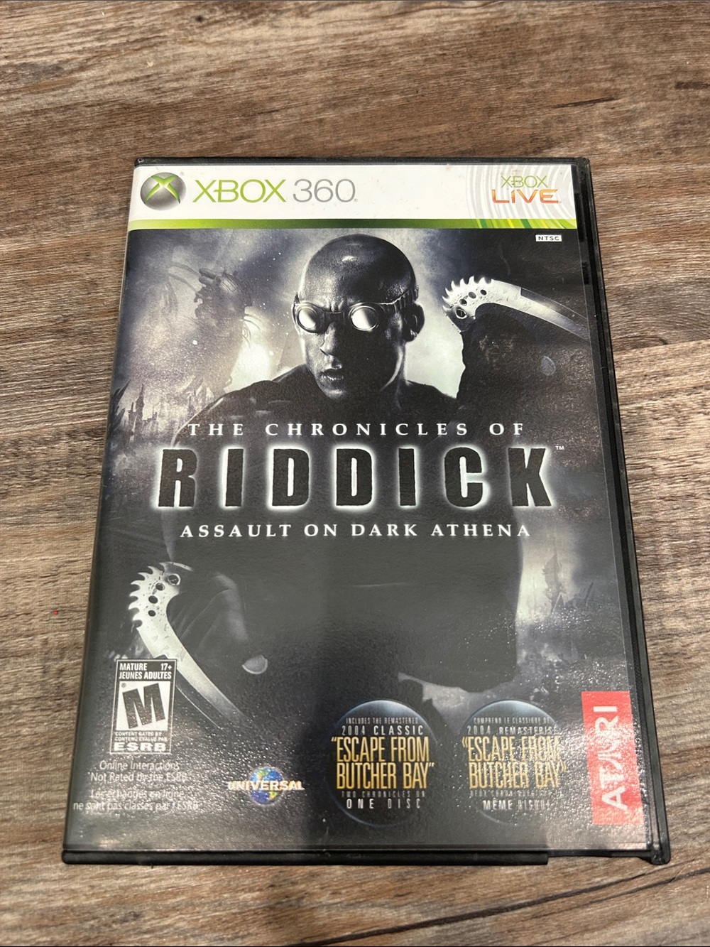 XBOX CHRONICLES OF RIDDICK